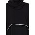 Cape abaya- Black-Grey Cape abaya- Black-Grey